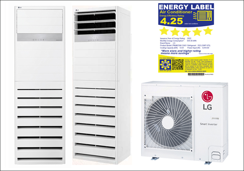 Máy lạnh tủ đứng LG ZPNQ48GT3A0